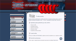 Desktop Screenshot of grewis-springs.cz